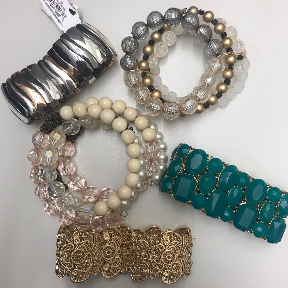 Different style of bracelets
